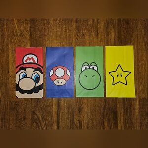Super Mario Themed  Favor Bags 28ct